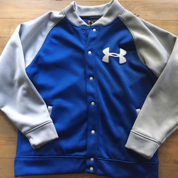 under armour letterman jacket